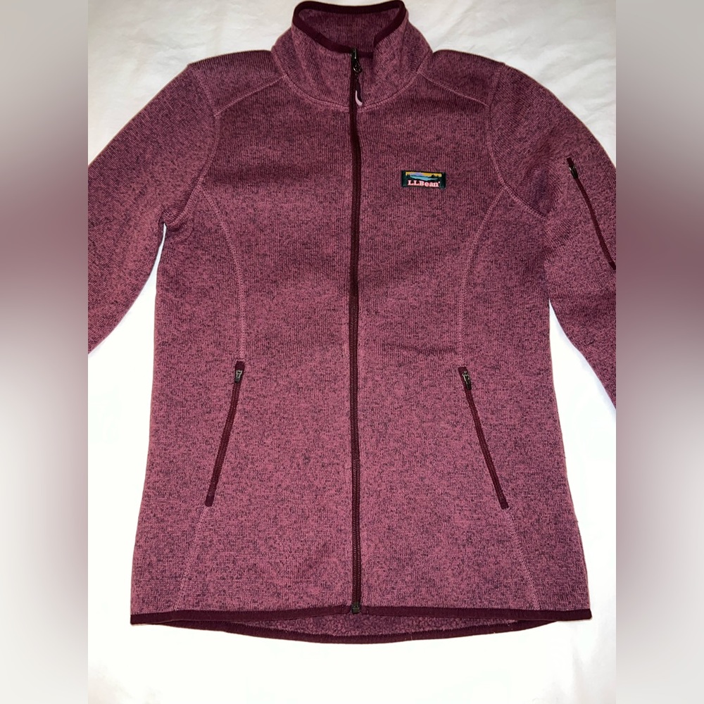 NWOT L.L. Bean Full-Zip Sweater Fleece